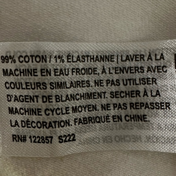 SUN CRUISER White Cotton Button Up Jacket Women’s Size Medium - Picture 7 of 11